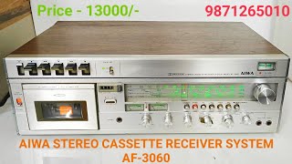 AIWA STEREO CASSETTE RECEIVER SYSTEM AF-3060 Price - 13000/- Only Contact No - 9871265010