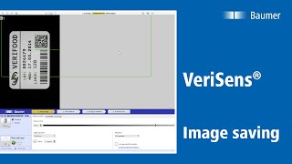 Baumer | VeriSens® vision sensors | How to save images in the VeriSens Application Suite tutorial