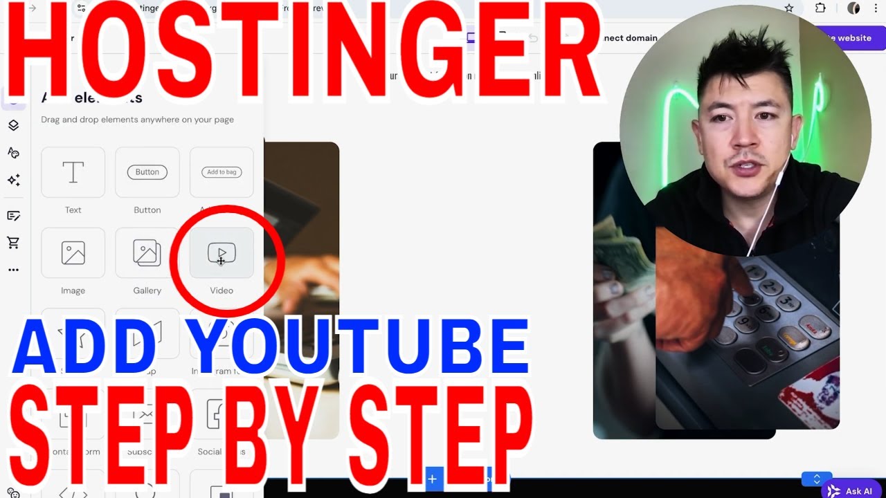 How To Add Video To Hostinger Website Builder рџ ґ Youtube