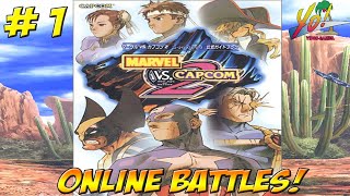 Marvel vs Capcom 2! Online Battles! Part 1 - YoVideogames