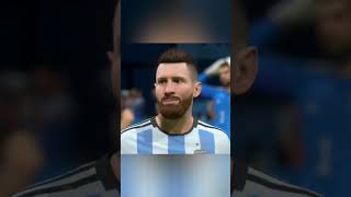 EA SPORT FC 24 MESSI NEW FACE #shorts #fifa #fifa23 #fifa24