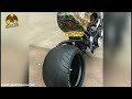 extreme harley davidson motorcycles with front fat tire