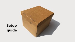 CORP-X ARCHIVE BOX - SETUP GUIDE