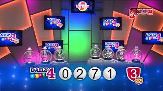 Daily 3 Daily 4 Midday Lottery Drawing: April 22, 2026