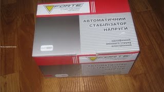 Стабилизатор напряжения Forte TVR-500VA