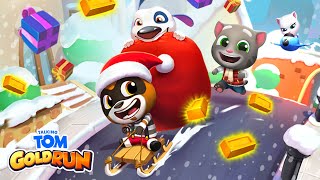 🎅 Help Santa Tom! Talking Tom Gold Run Update (NEW Gameplay)
