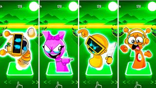 Tiles Hop:Pinki vs Pinki Horror Sprunki vs SPRUNKIS MICROWAVE vs Clukr vs Black  ! Incredibox.