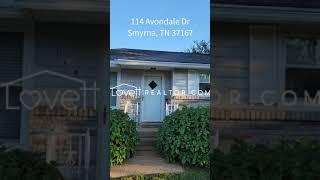 Walkthrough: 114 Avondale Dr Smyrna TN home for sale