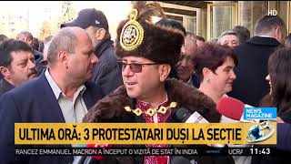 Apariție surprinzătoare, la Congresul PSD. Cum a apărut un protestatar la Sala Palatului