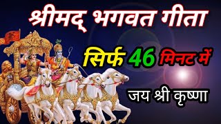 श्रीमद भगवद्गीता गीता उपदेश मात्र 45 मिनट में ll shrimadh bhagwaat geeta updesh ll