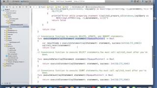 iOS Swift sqlite implementing insert method | Nimap Infotech - Tutorial 89