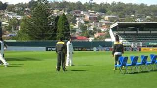 Pakistan Cricket team training in Hobart before Boxing Day Test