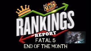 MFW Champions Roll Call \u0026 Fatal 5 Rankings for JULY 2023