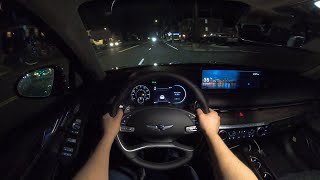 2021 Genesis G80 Night POV Test Drive and Thoughts
