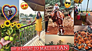 KARJAT TO MATHERAN | MATHERAN HILL STATION VLOG | SHARING MY EXPERIENCE ❤️