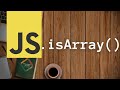 JavaScript isArray() Array function | JS Buffer