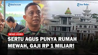 Sosok Sertu Agus RA, Punya Rumah Mewah di Tengah Kuburan, Pengasilan 1 Miliar Per Bulan!