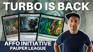 PUT IT TOGETHER - This MTG Pauper Deck slams Turbo Initiative with Affinity for a wild ride!