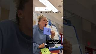Do these when teaching vowel sounds - cues can help with proper articulation!
