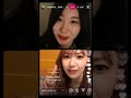 IZONE Chaeyeon and Sakura IG Live