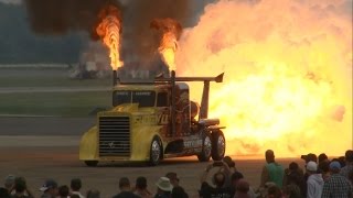 2014 NAS Oceana Airshow - Shockwave Jet Truck