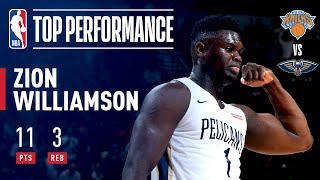 Zion Williamson EXCITES The Vegas Crowd In NBA Summer League Debut | July 5, 2019