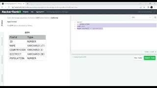 HackerRank SQL || Revising Aggregations - Averages || SQL Learning