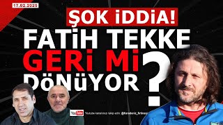 🔴🔵KARADENİZ FIRTINASI | FATİH TEKKE GERİ Mİ DÖNÜYOR ? | 12.02.2025 #trabzonspor #fatihtekke