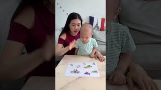 trò chơi đập muỗi cùng bé #baby #beyeu #funny #babycute #nuoicon #betrai #funnybaby #nuoidaycon