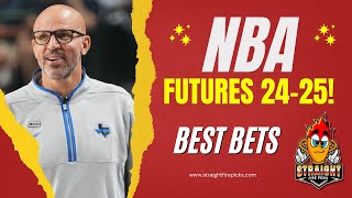 My 6 Best NBA Futures Bets for the 24-25 NBA Season!