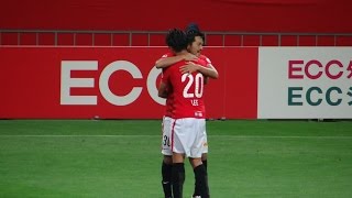 興梠慎三ゴール2発目　浦和レッズvsヴィッセル神戸　1st第17節2016