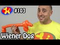 Wiener Dog  - Balloon Animal Lessons #103