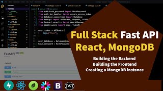 Full Stack FastAPI, React, and MongoDB