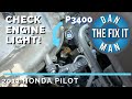 2009 - 2015 Honda Pilot p3400 p3497 Valve Pause System Stuck Off Fixed!  Replace Oil Pressure Sensor