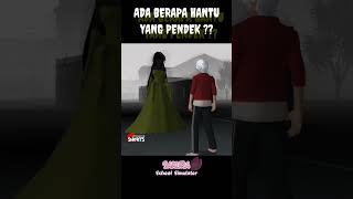 HANTU BINGUNG | SAKURA SCHOOL SIMULATOR HORROR MOVIE #taigastory #sakurahantu #shorts