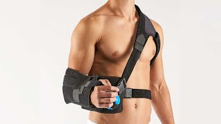 How to put on the shoulder abduction orthosis (OR2F) - ENGLISH