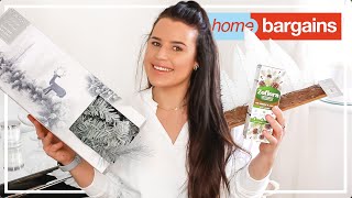 HOME BARGAINS CHRISTMAS HAUL 💫| GREY GARLAND, FESTIVE TREATS & CHRISTMAS CLEANING PRODUCTS!