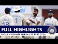 India vs Bangladesh Full Highlights 1st Test 2024 Day 3 | IND VS BAN