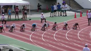 ⑨3年男子100m3組目2支部 高体連第23支部1年生学年別大会1日目 20240601