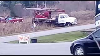 Truck Pulled From Ditch