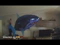 air swimmer flying nemo shark blimp toy remote control rc inflatable balloon