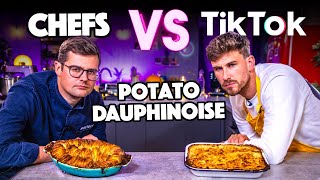 CHEFS vs TIKTOK - How to Make the BEST Dauphinoise Potatoes?? | Sorted Food