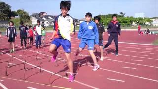 160515 中学練習会 もも上げ