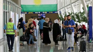 Foreigners flee Iraq's Kurdistan region before international flight ban