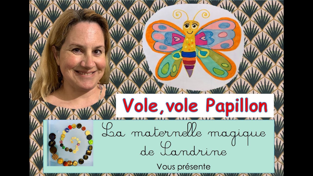 ⭐️Vole Vole Vole Papillon - Comptine - Jeu De Doigts - YouTube