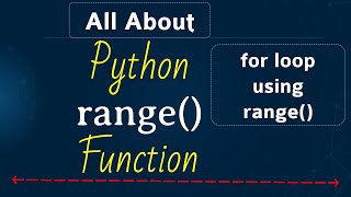 Python range Function | range() function in Python | range() | for loops with range() | SuMyPyLab