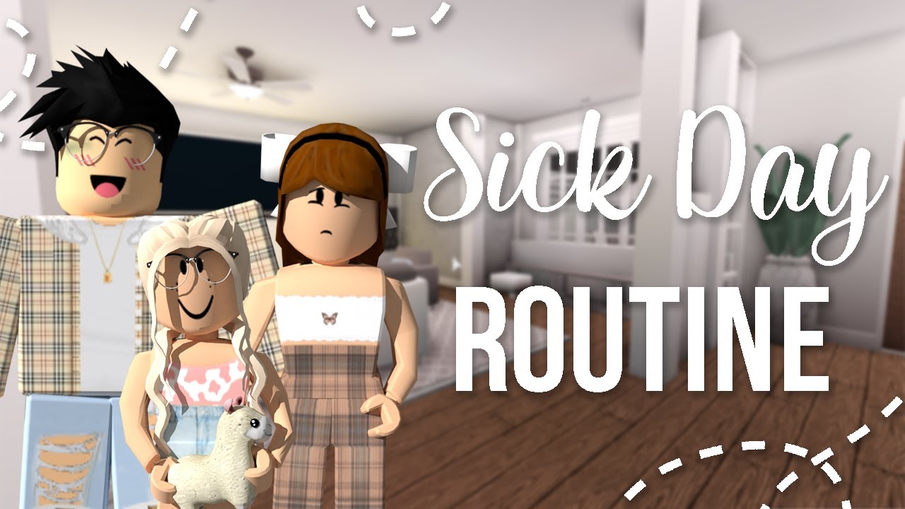 Sick Day Routine | Bloxburg Roleplay | Liixai - YouTube