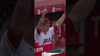 Brett Phillips hits his first HR of the year (Angels)