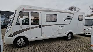 Short integrated Hymer motorhome tour. Hymer Exsis i