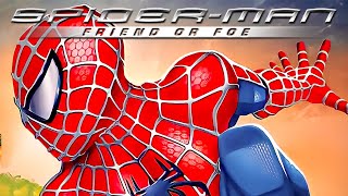 Spider-Man Friend or Foe All Cutscenes (Game Movie) 1440P 60FPS
